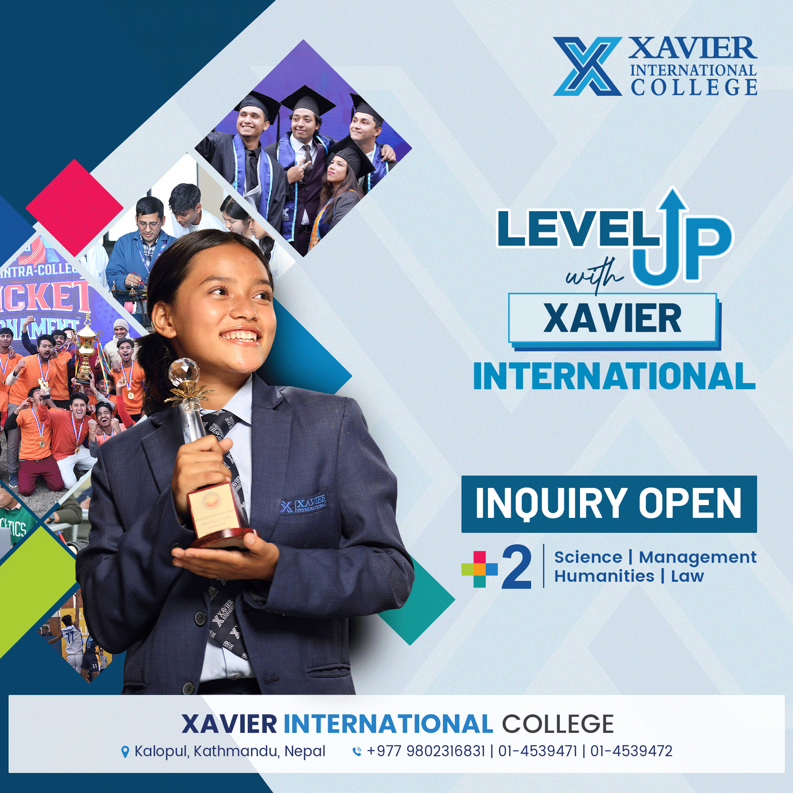 Xavier International +2 